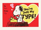 Peanuts You are just my type